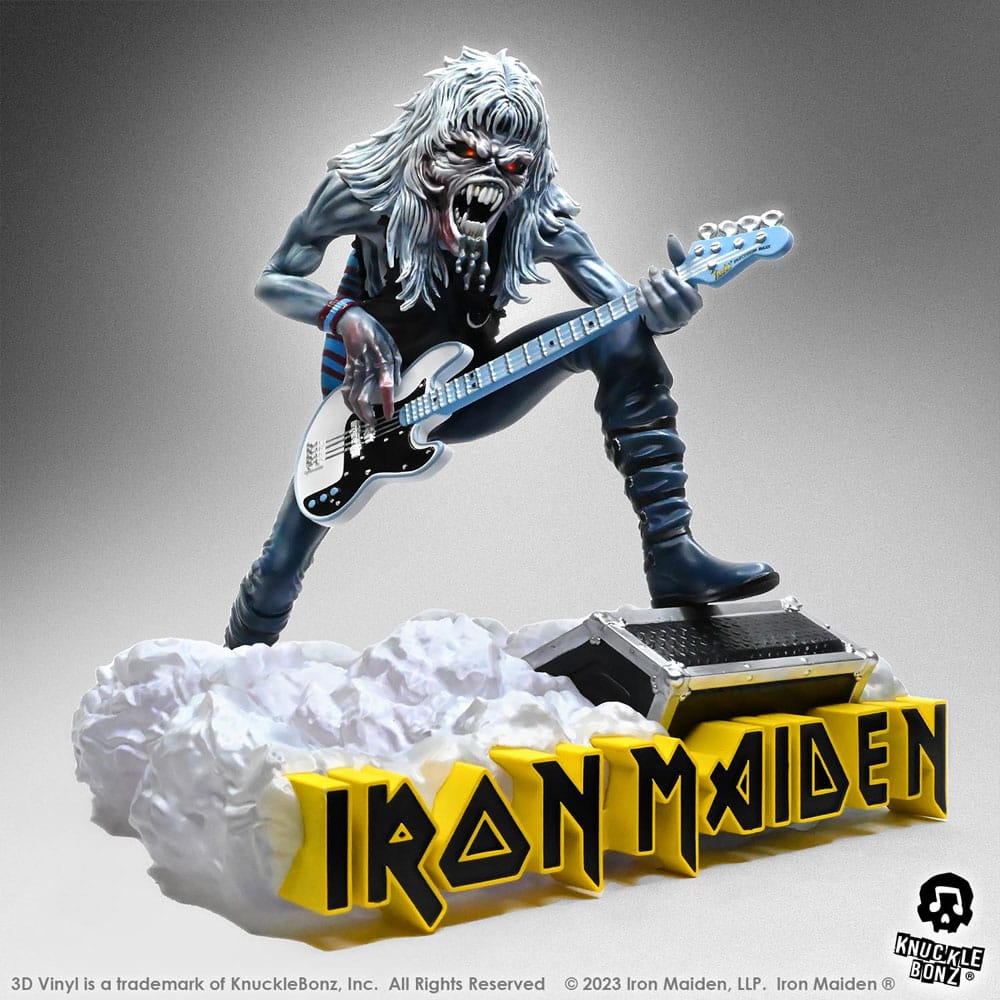 Statua in vinile 3D Iron Maiden Fear of the Dark 20 cm