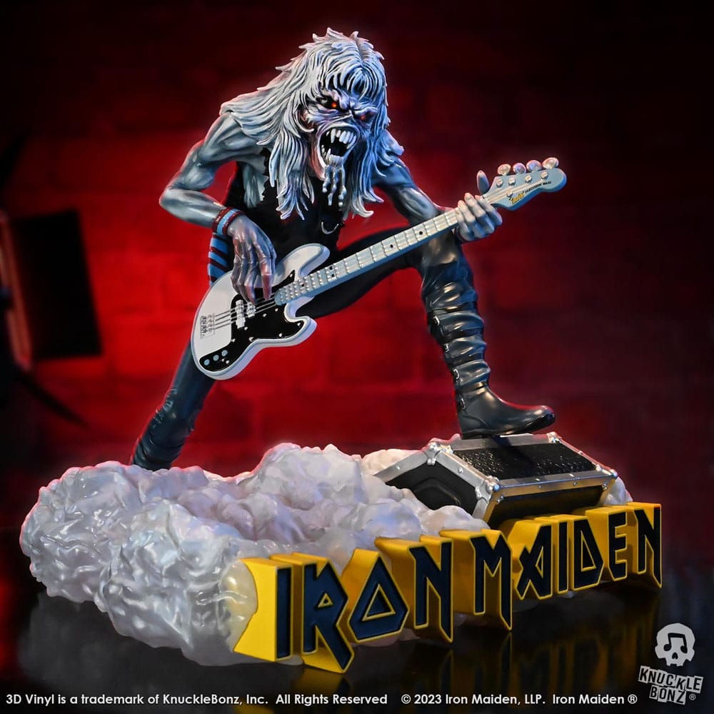 Statua in vinile 3D Iron Maiden Fear of the Dark 20 cm