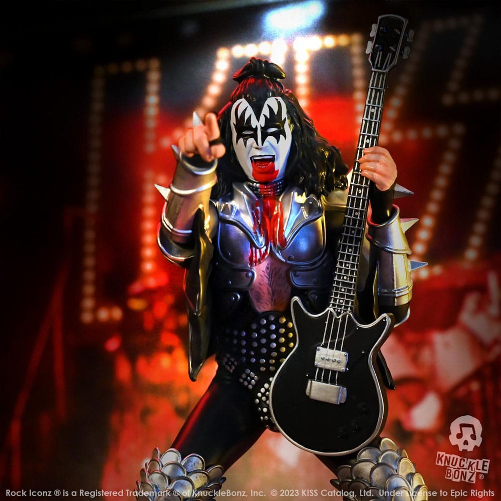 Kiss Rock Iconz Statue The Demon (Destroyer) 22 cm