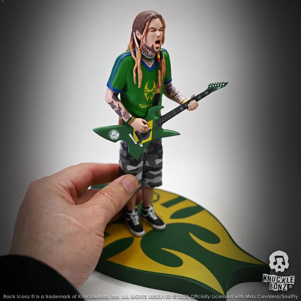 Soulfly Rock Iconz Statue Max Cavalera 22 cm