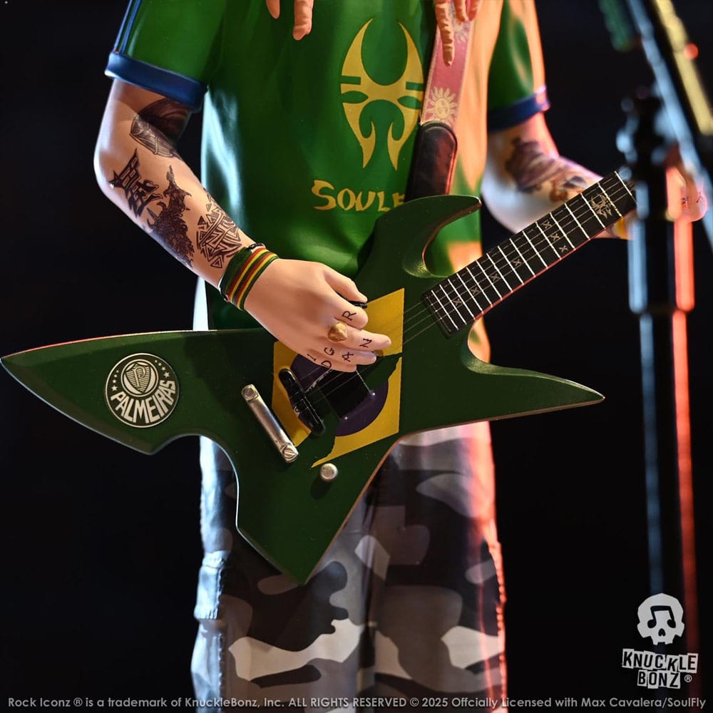 Soulfly Rock Iconz Statue Max Cavalera 22 cm
