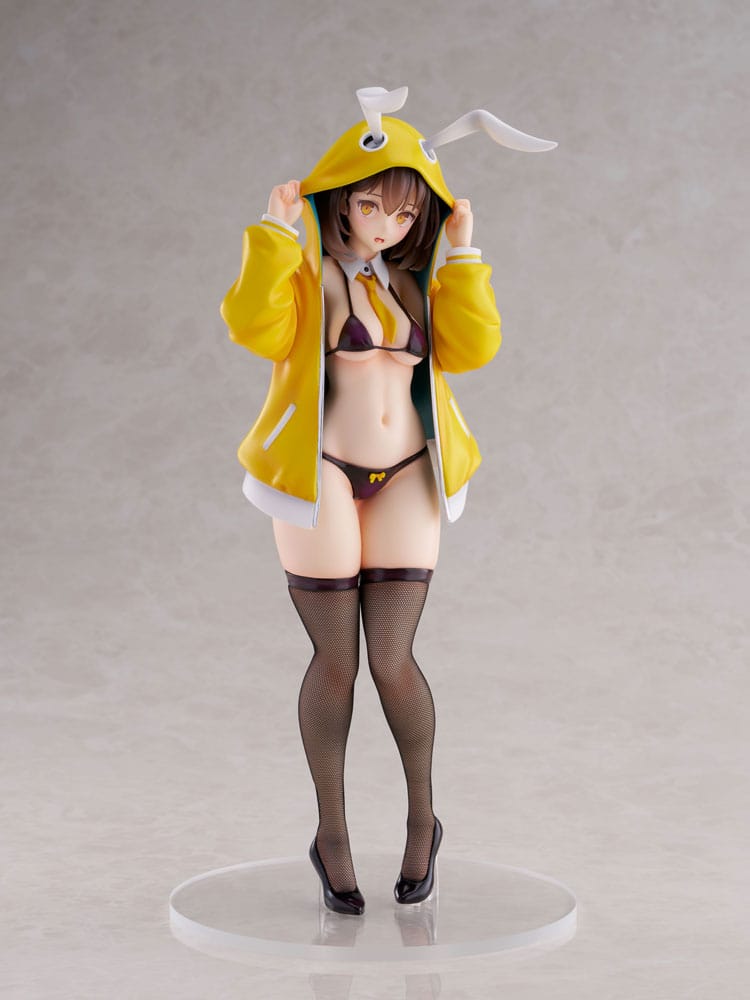 Statua in PVC originale 1/6 di Hinata Sakura Shyness Bunny 29 cm