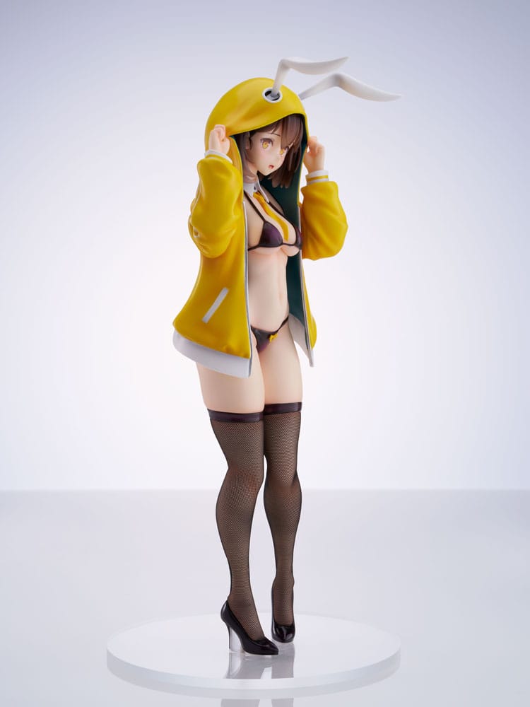 Statua in PVC originale 1/6 di Hinata Sakura Shyness Bunny 29 cm