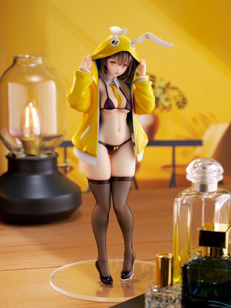 Statua in PVC originale 1/6 di Hinata Sakura Shyness Bunny 29 cm