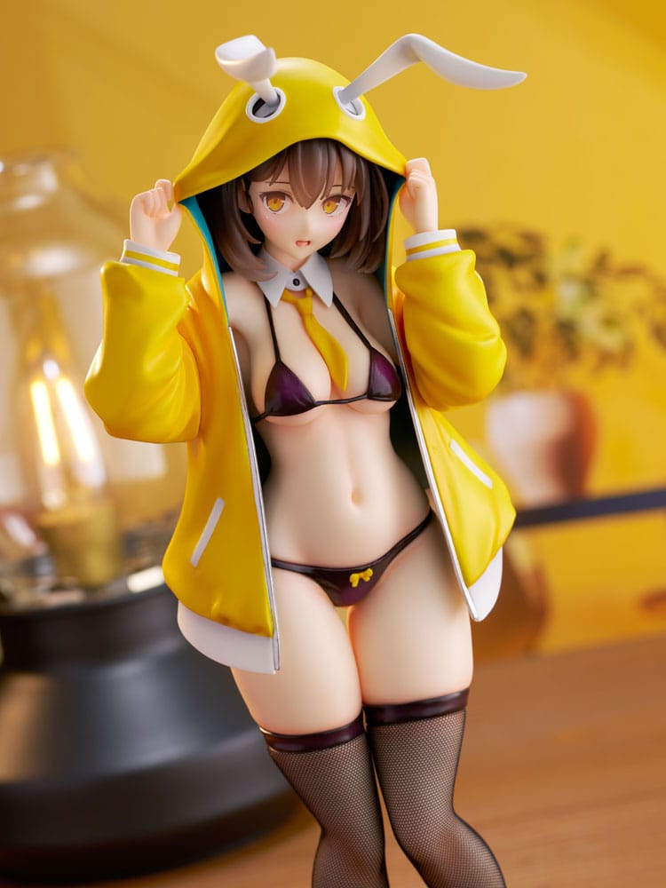 Statua in PVC originale 1/6 di Hinata Sakura Shyness Bunny 29 cm