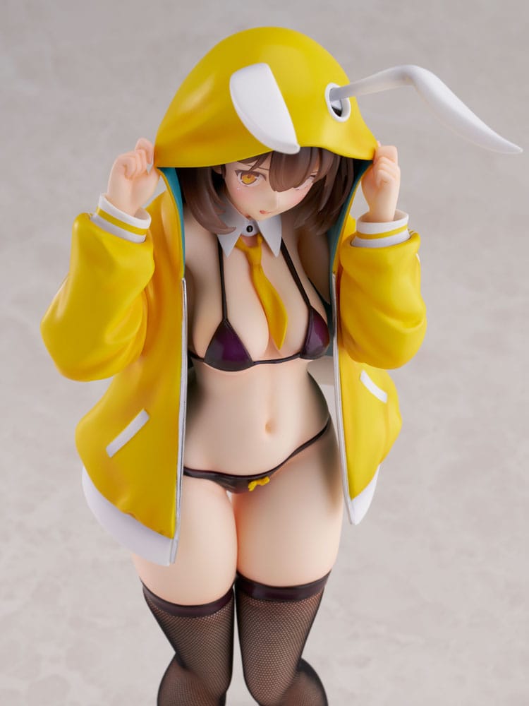 Statua in PVC originale 1/6 di Hinata Sakura Shyness Bunny 29 cm
