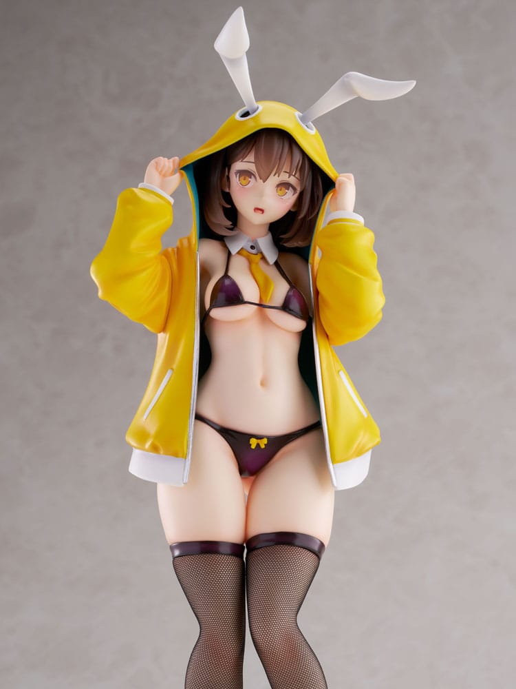 Statua in PVC originale 1/6 di Hinata Sakura Shyness Bunny 29 cm