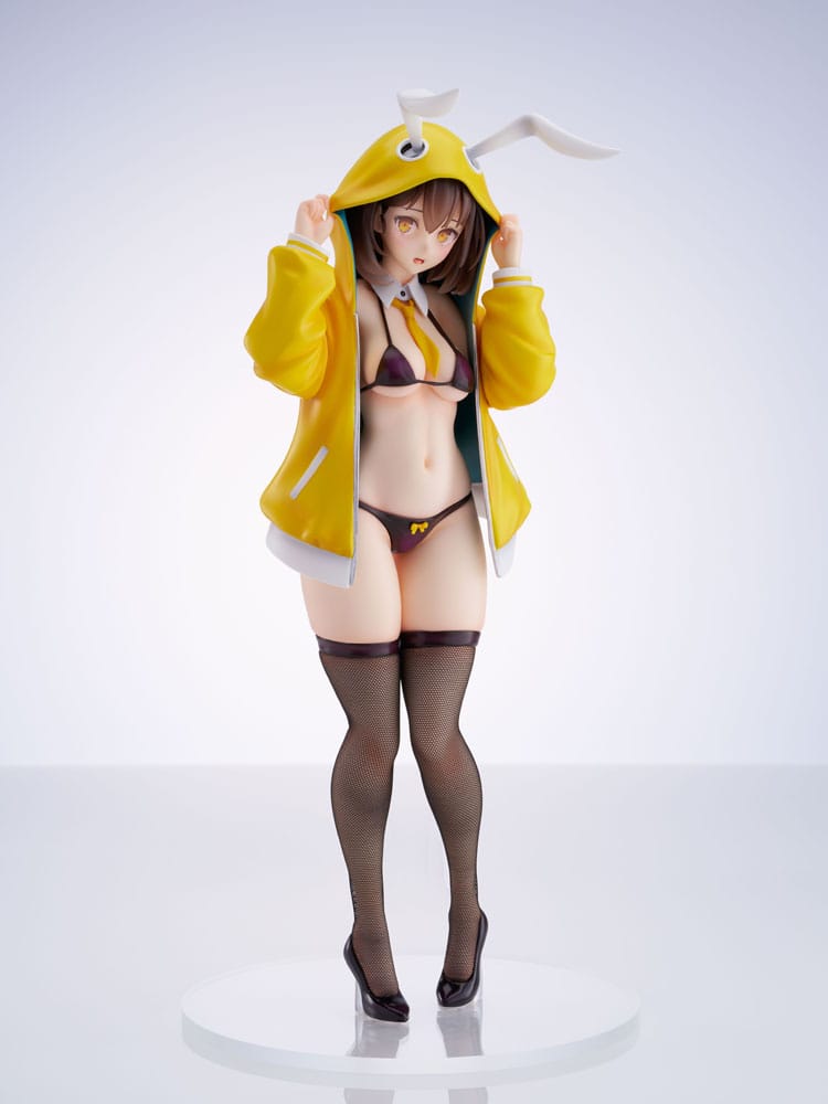 Statua in PVC originale 1/6 di Hinata Sakura Shyness Bunny 29 cm