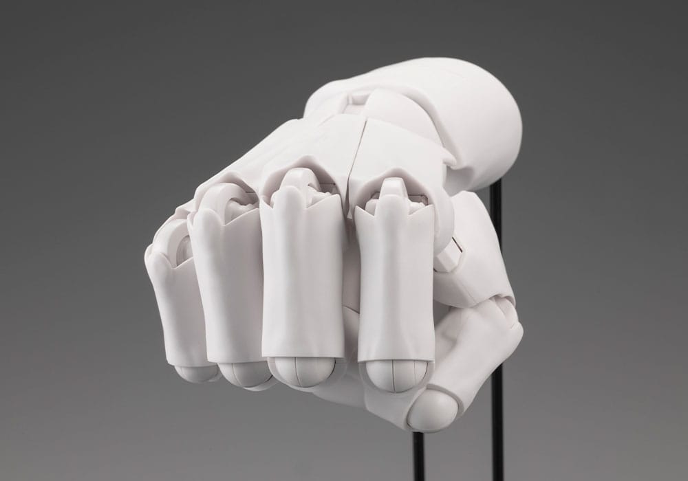 Takahiro Kagami PVC Artista Supporto Articolo Mano 1/1 Modello Uomo /R Bianco 22 cm
