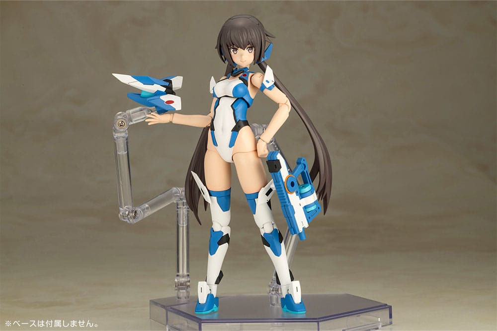 Frame Arms Girl Plastic Model Kit Stylet Swimsuit Blue Impulse Color Ver. 16 cm