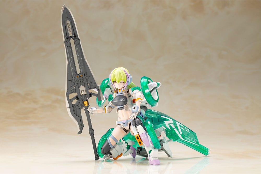 Frame Arms Girl Plastic Model Kit Wilber Nine Beryl Armor Custom 16 cm