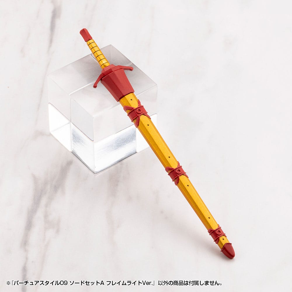 Kotobukiya M.S.G. Model Kit Accessory Set Virtuous Style 09 Sword Set A Flamerite Ver.