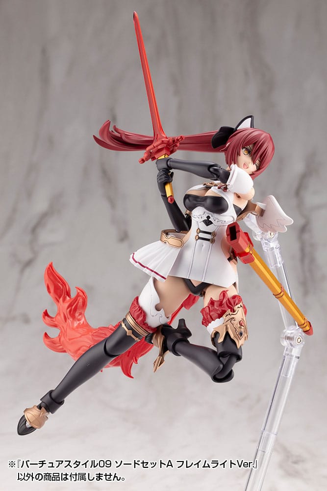 Kotobukiya M.S.G. Model Kit Accessory Set Virtuous Style 09 Sword Set A Flamerite Ver.