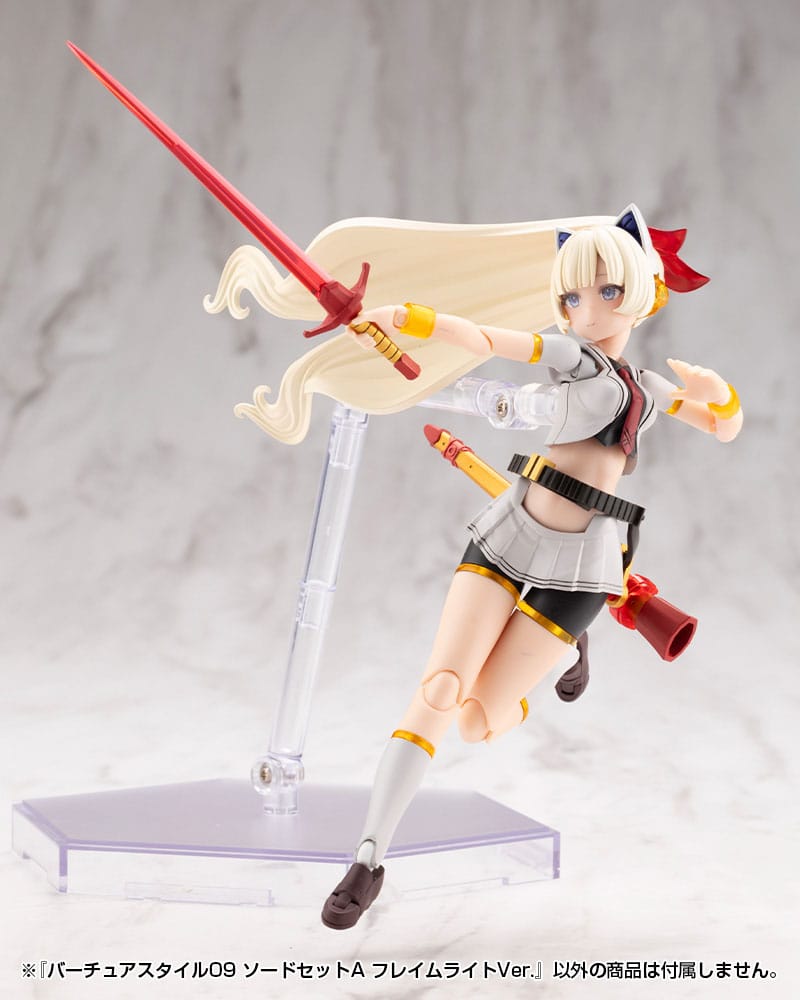 Kotobukiya M.S.G. Model Kit Accessory Set Virtuous Style 09 Sword Set A Flamerite Ver.