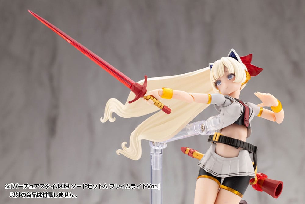 Kotobukiya M.S.G. Model Kit Accessory Set Virtuous Style 09 Sword Set A Flamerite Ver.