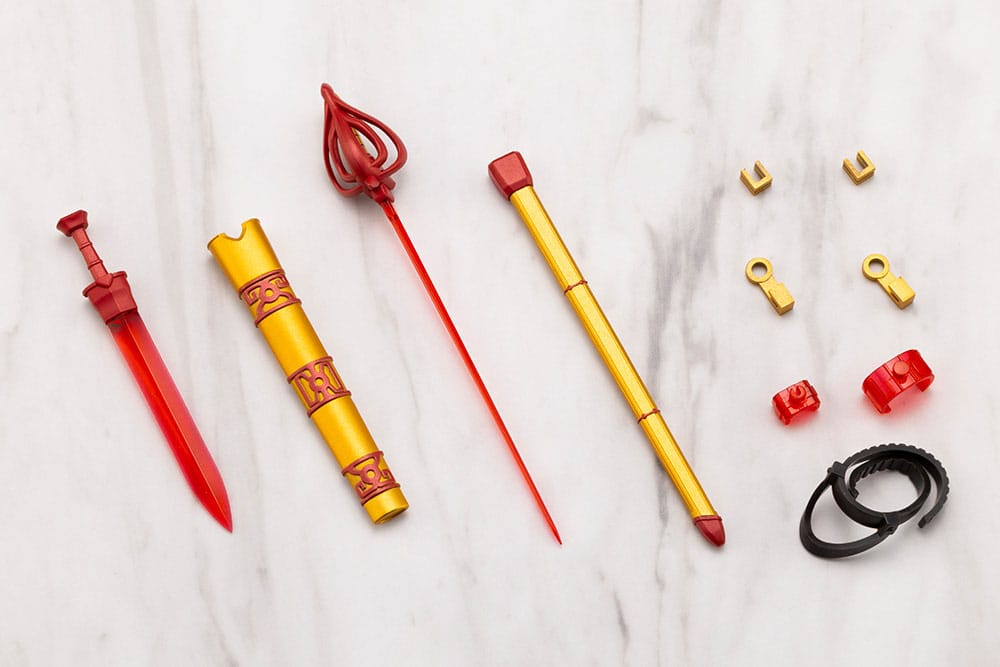 Kotobukiya M.S.G. Model Kit Accessory Set Virtuous Style 10 Sword Set B Flamerite Ver.