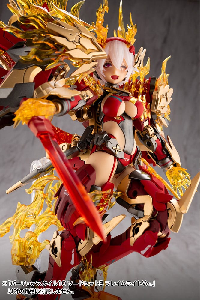 Kotobukiya M.S.G. Model Kit Accessory Set Virtuous Style 10 Sword Set B Flamerite Ver.