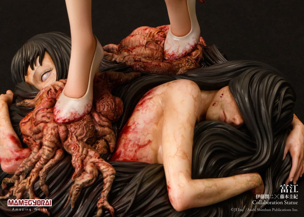 Junji Ito x Yoshiki Fujimoto Collaboration PVC Statue Tomie 27 cm