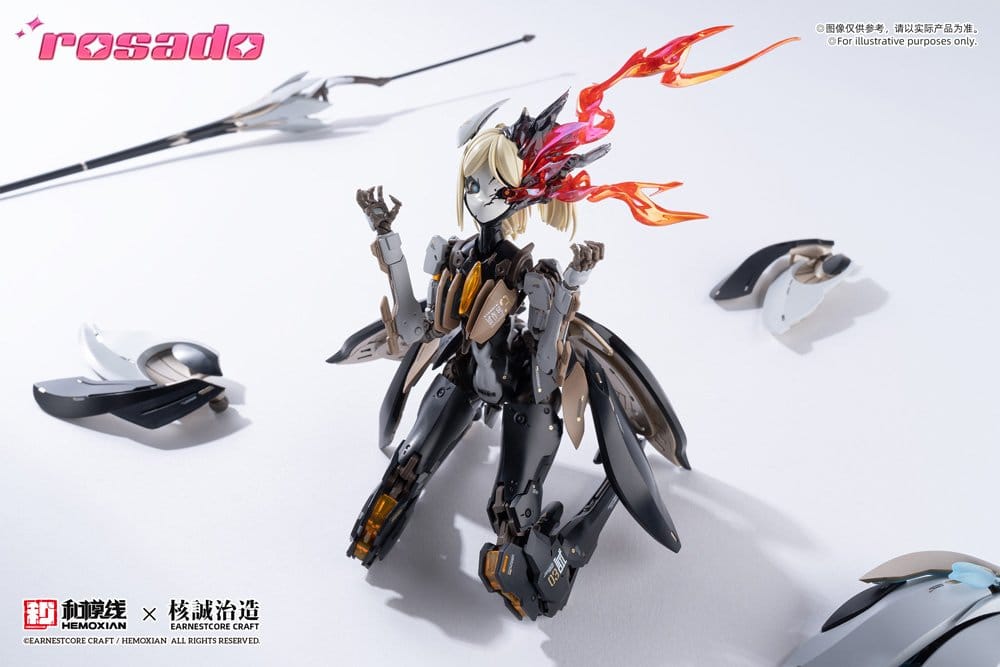 Original Character Plastic Kit 1/10 Rosado Project RS-03 Starflower Lily MK3 20 cm