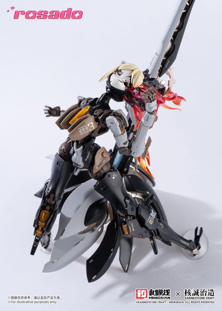 Original Character Plastic Kit 1/10 Rosado Project RS-03 Starflower Lily MK3 20 cm