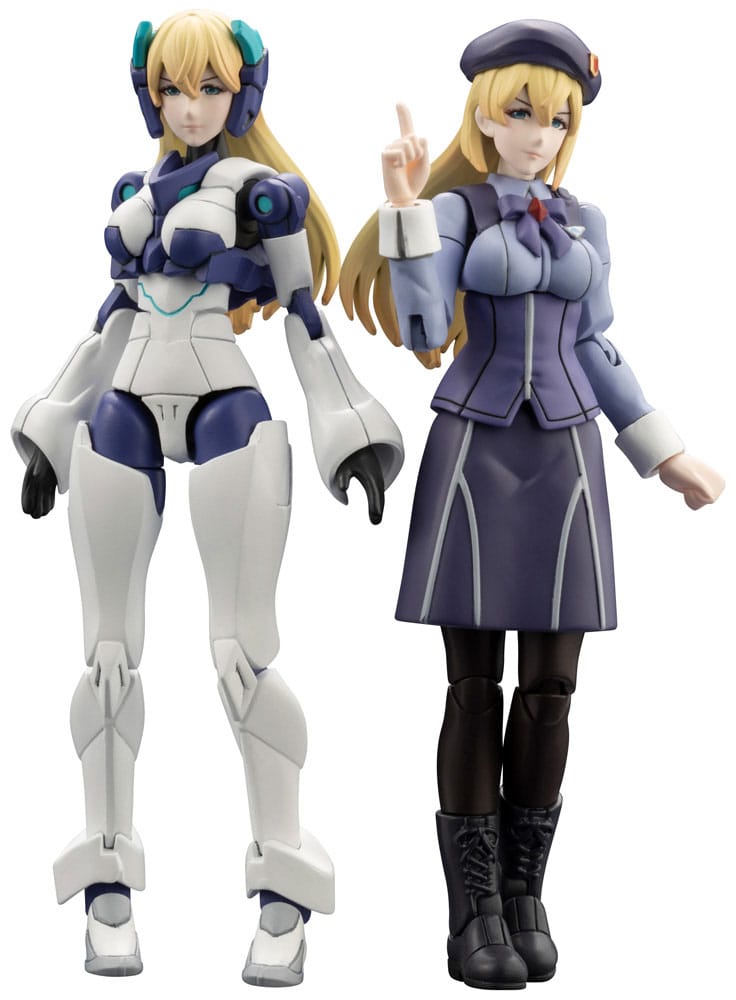 Kit modello in plastica Hexa Gear 1/24 Govenor Queen of White: Virginia Earthcline 8 cm