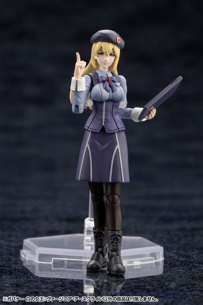 Kit modello in plastica Hexa Gear 1/24 Govenor Queen of White: Virginia Earthcline 8 cm