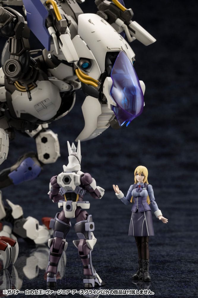 Kit modello in plastica Hexa Gear 1/24 Govenor Queen of White: Virginia Earthcline 8 cm