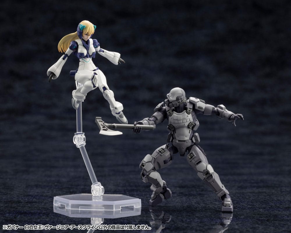 Kit modello in plastica Hexa Gear 1/24 Govenor Queen of White: Virginia Earthcline 8 cm
