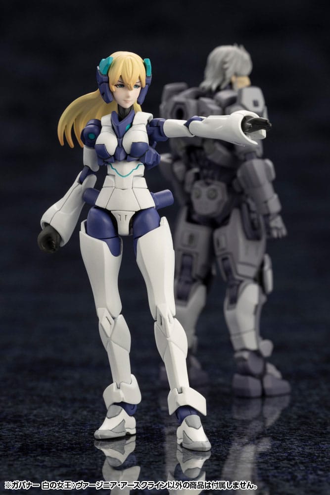 Kit modello in plastica Hexa Gear 1/24 Govenor Queen of White: Virginia Earthcline 8 cm