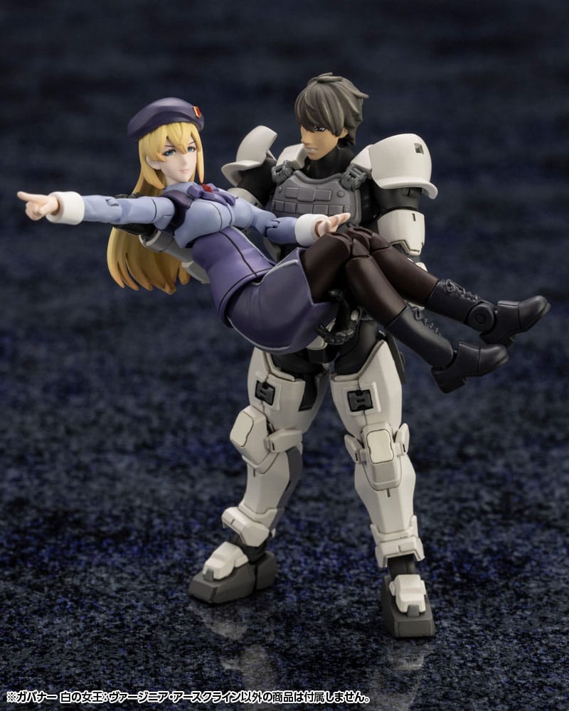 Kit modello in plastica Hexa Gear 1/24 Govenor Queen of White: Virginia Earthcline 8 cm