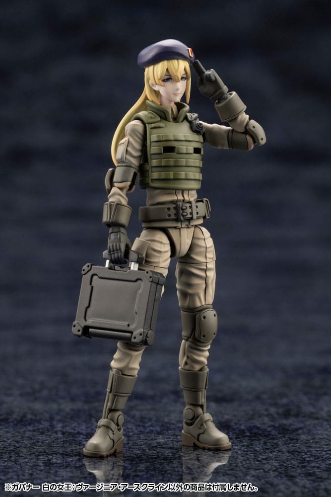 Kit modello in plastica Hexa Gear 1/24 Govenor Queen of White: Virginia Earthcline 8 cm