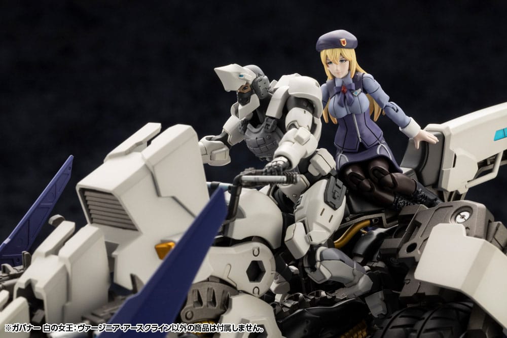 Kit modello in plastica Hexa Gear 1/24 Govenor Queen of White: Virginia Earthcline 8 cm