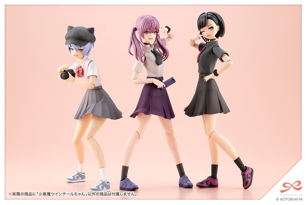 Sousai Shojo Teien Plastic Model Kit 1/10 Little Devil Twin Tails 15 cm