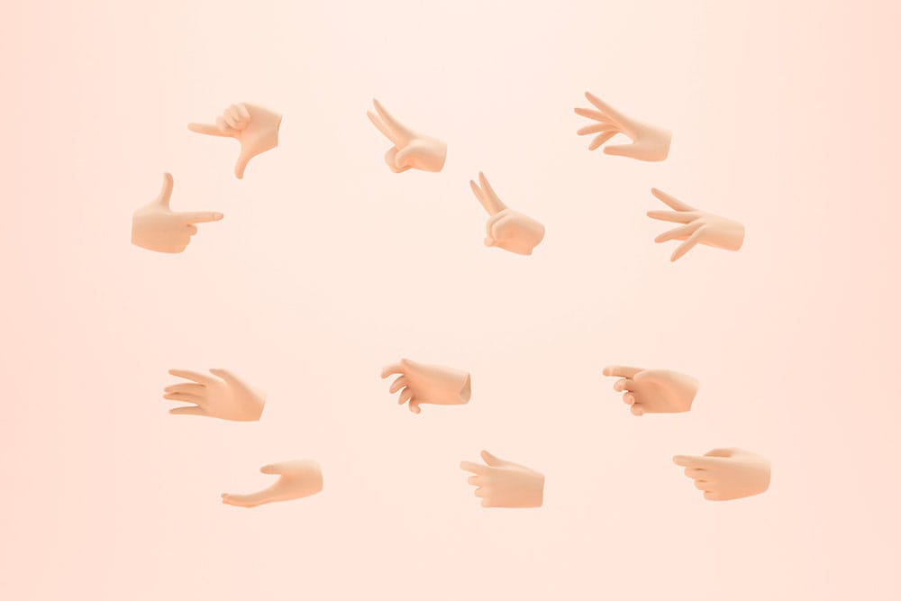 Sousai Shojo Teien Accessory Set for Action Figures Grande Scale Dress Up Body Size M with Ao Gennai