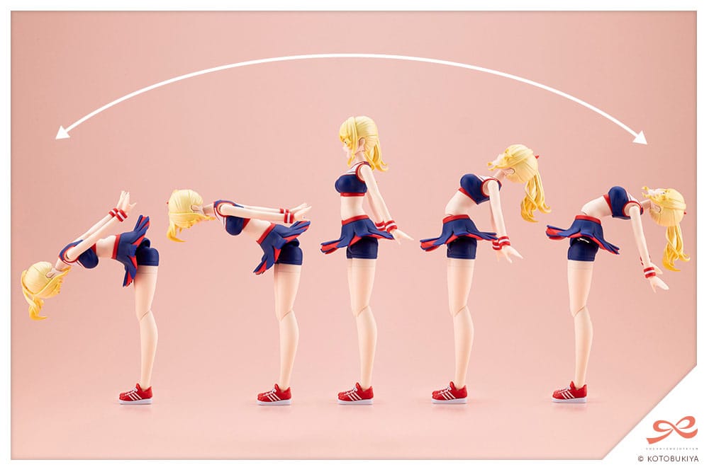 Sousai Shojo Teien Plastic Model Kit 1/10 Seira Ichijo Cheerleading Costume Dreaming Style Vitamin Yell Ver. 16 cm