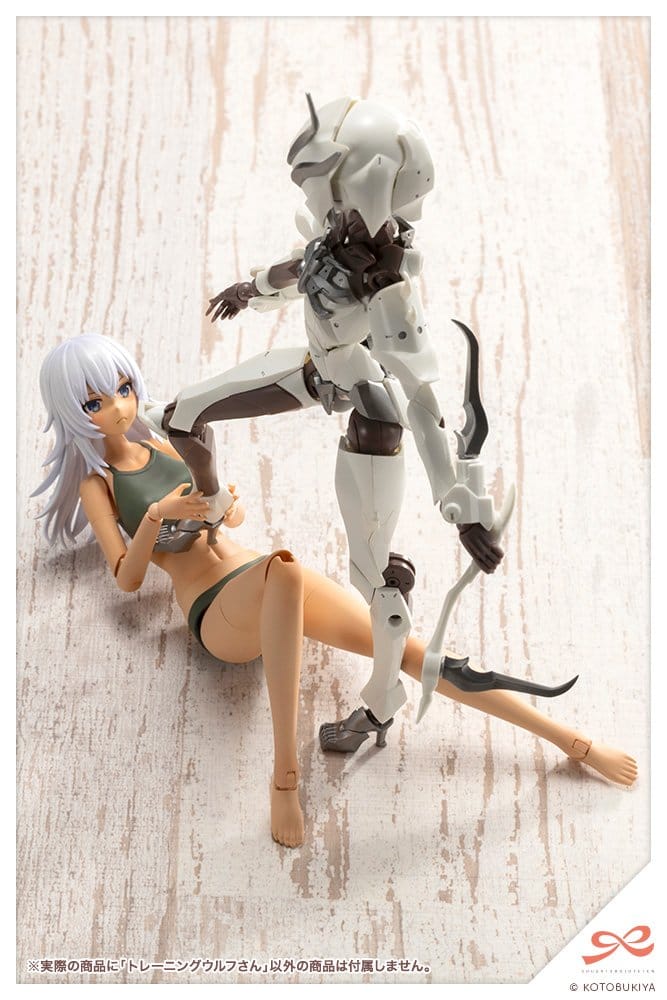 Sousai Shojo Teien Plastic Model Kit 1/10 Training Wolf 16 cm