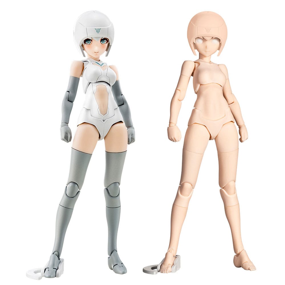 Megami Device Model Kit Accesoory Set B1R-M Chassis Kit Skin Color A (Reproduction) 14 cm