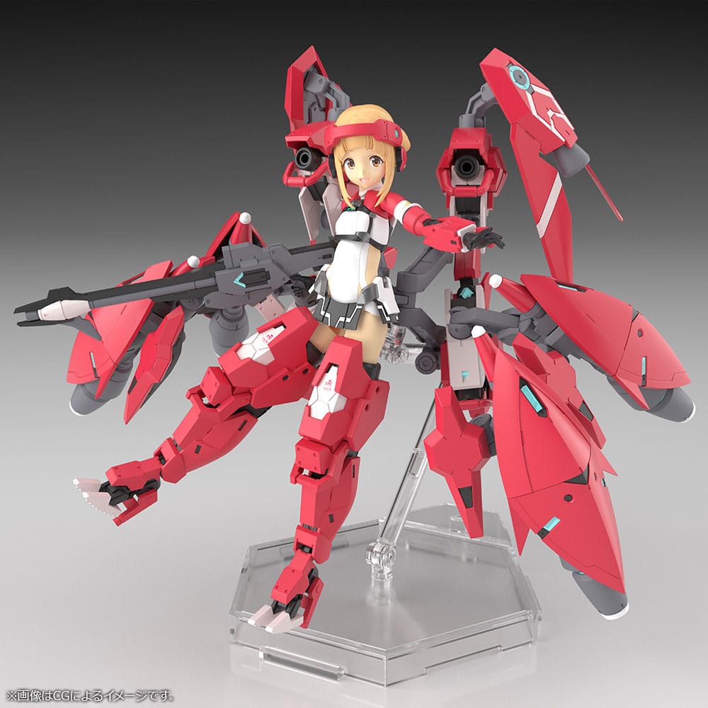 Kit modello in plastica Alice Gear Aegis Expansion Megami Device Nodoka Takahata Shimon 20 cm