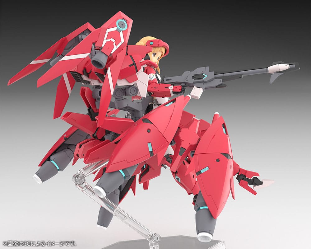 Kit modello in plastica Alice Gear Aegis Expansion Megami Device Nodoka Takahata Shimon 20 cm