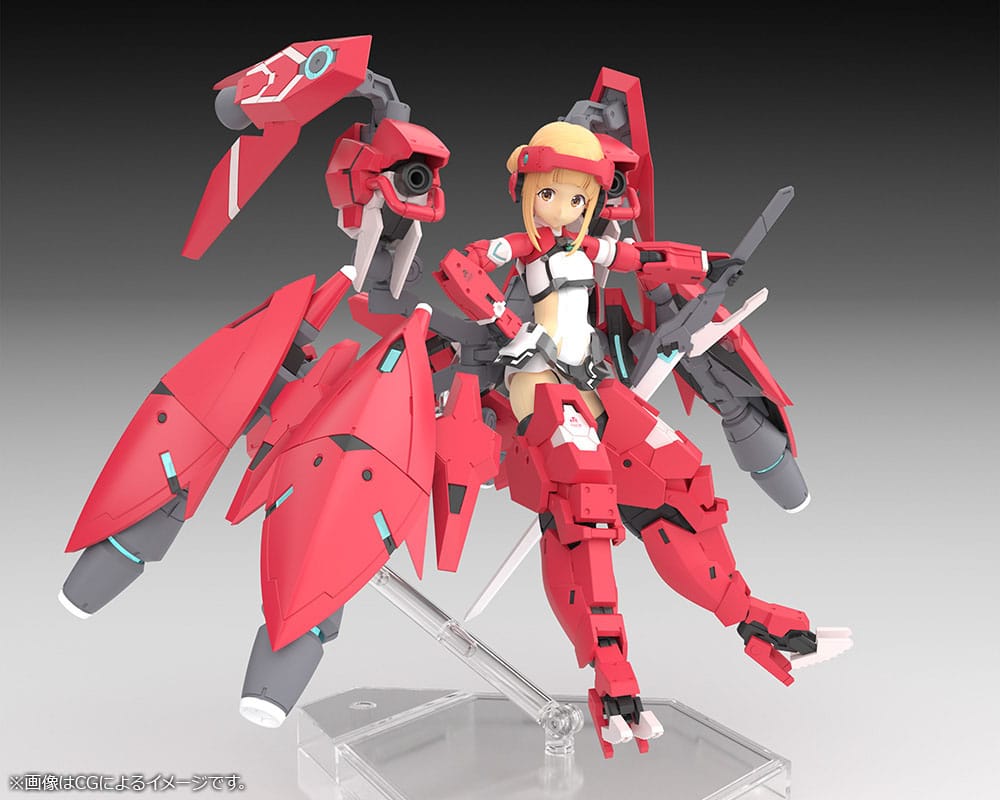 Kit modello in plastica Alice Gear Aegis Expansion Megami Device Nodoka Takahata Shimon 20 cm