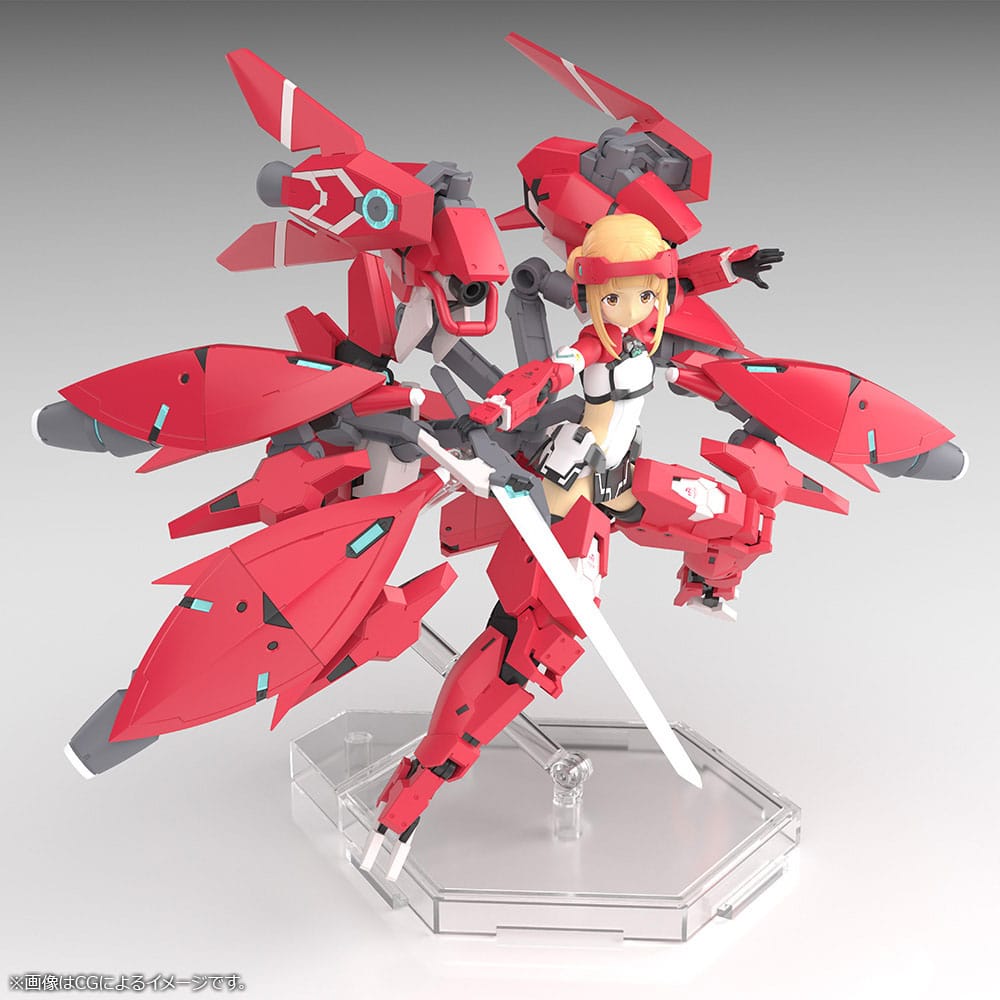 Kit modello in plastica Alice Gear Aegis Expansion Megami Device Nodoka Takahata Shimon 20 cm