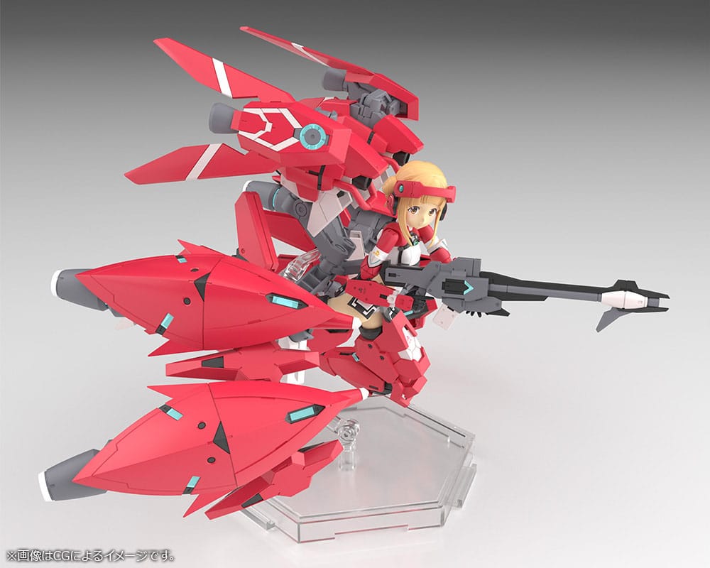 Kit modello in plastica Alice Gear Aegis Expansion Megami Device Nodoka Takahata Shimon 20 cm