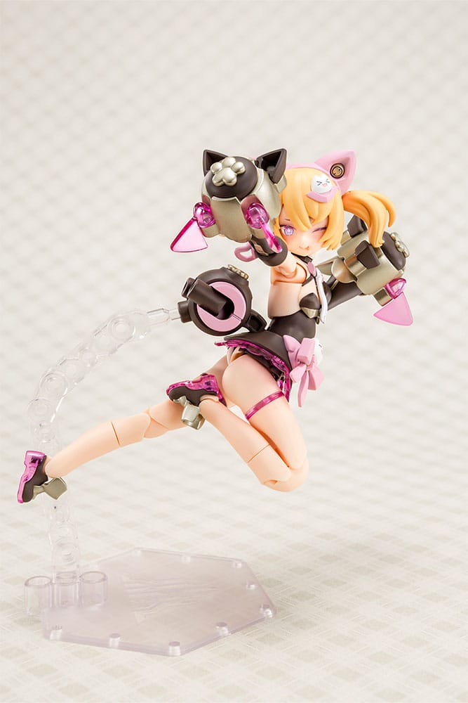 Megami Device Plastic Model Kit 1/1 Puni Mofu Kuro Mao 14 cm