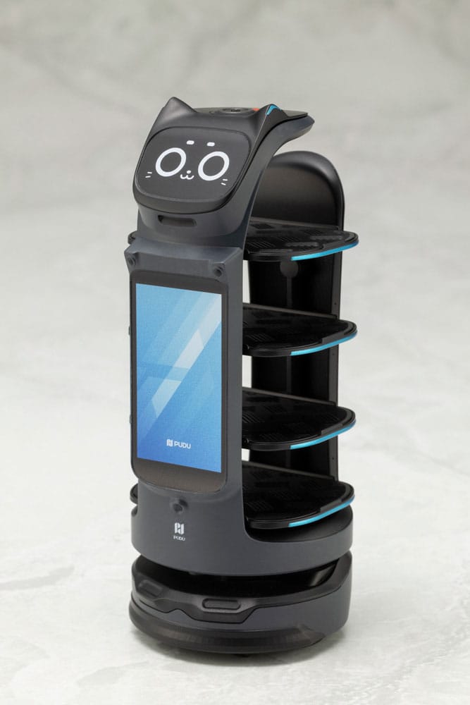 Pudu Robotics Plastic Model Kit Bellabot Black Ver. 11 cm