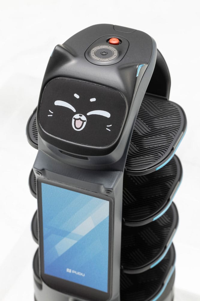 Pudu Robotics Plastic Model Kit Bellabot Black Ver. 11 cm