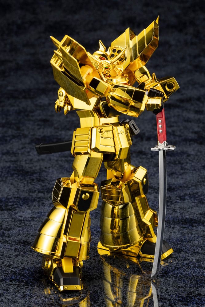 Il coraggioso kit modello in plastica Goldran Goldran Ver. placcato in oro. 19 centimetri