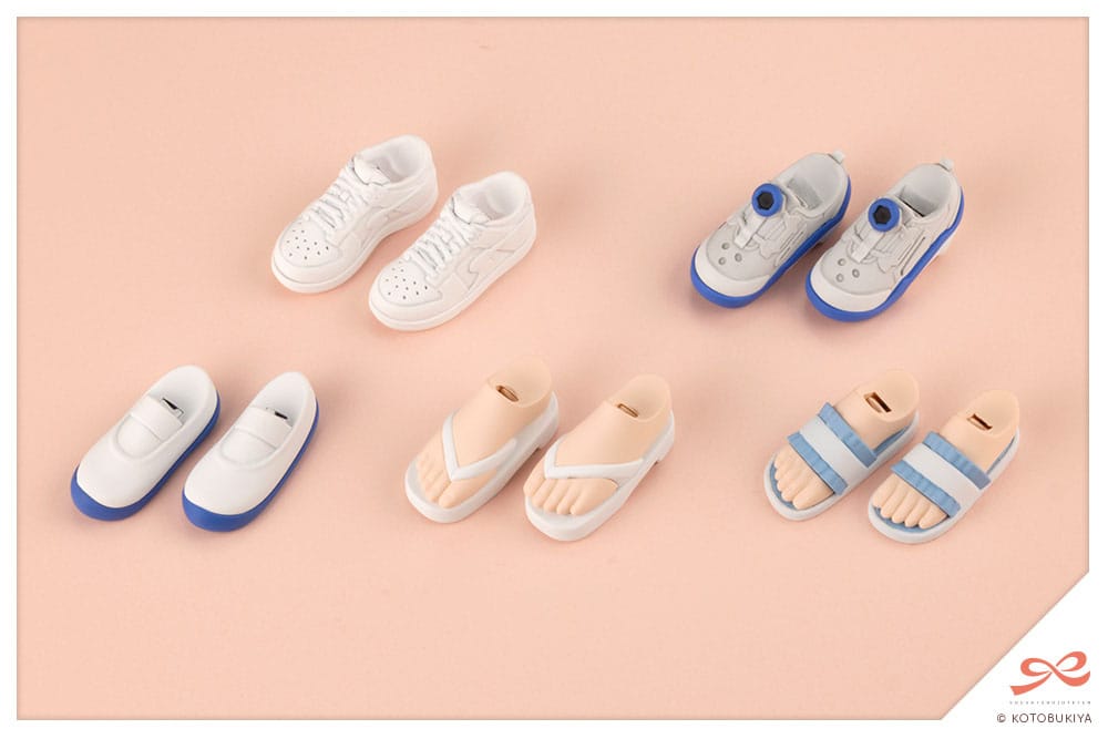 Set di accessori Sousai Shojo Teien per action figure Dress Up Shoes Vol. 1