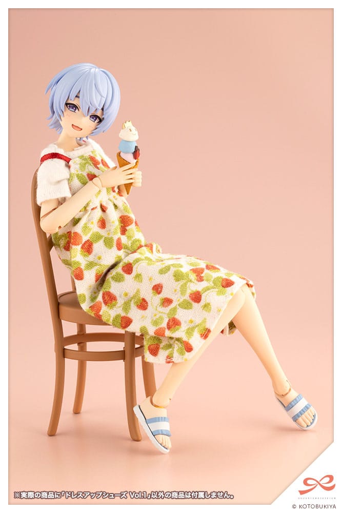 Set di accessori Sousai Shojo Teien per action figure Dress Up Shoes Vol. 1
