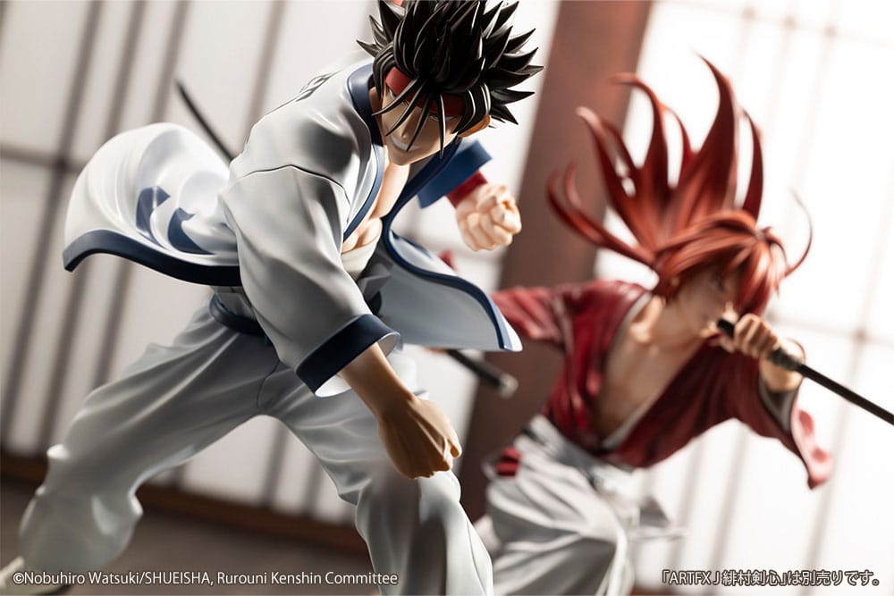 Statua Rurouni Kenshin ARTFXJ 1/8 Sanosuke Sagara 18 cm