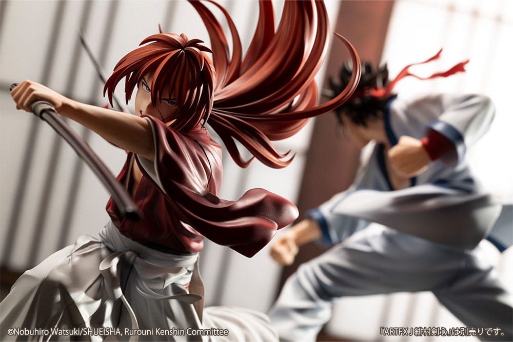 Statua Rurouni Kenshin ARTFXJ 1/8 Sanosuke Sagara 18 cm